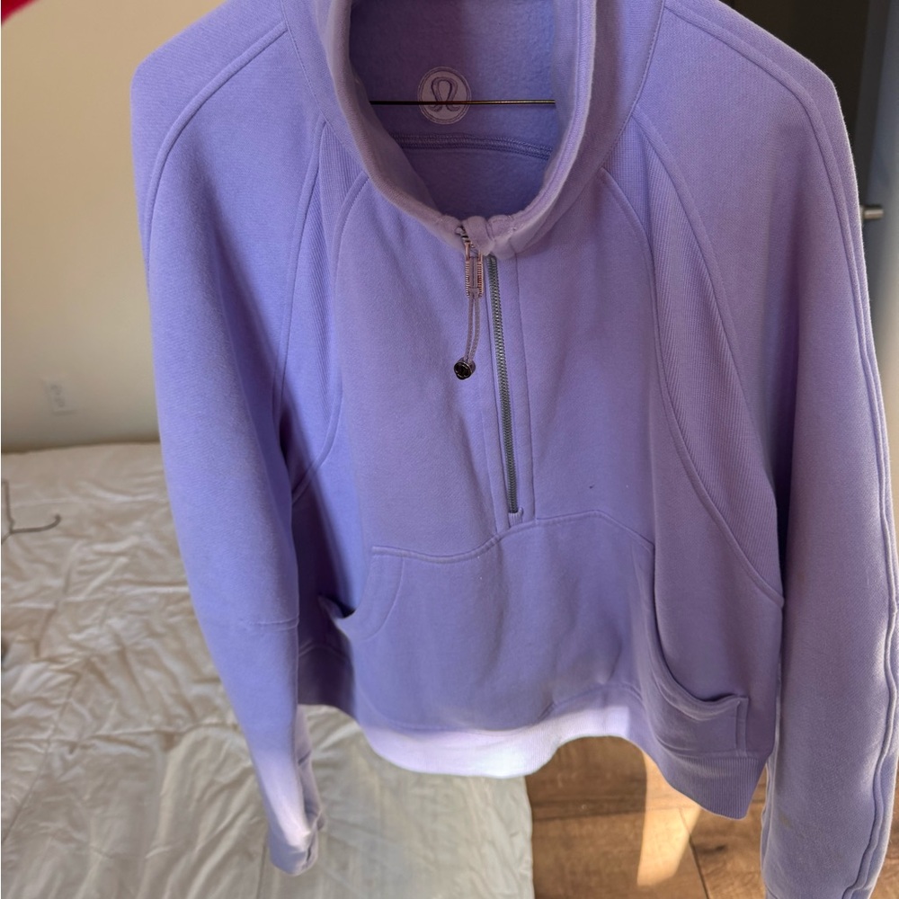 Lululemon Scuba Oversized Half Zip